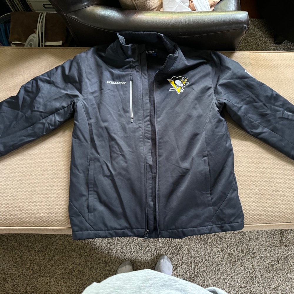 polyester penguins jacket